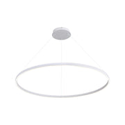 Veritas 59" Pendant in Sand White