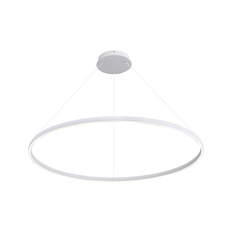 Veritas 59" Pendant in Sand White