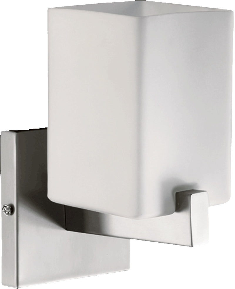 Modus 1 Light Wall Sconce in Satin Nickel