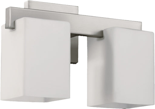 Modus 2 Light Soft Contemporary Vanity Light in Satin Nickel