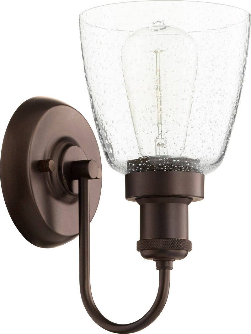 Hollis 1 Light Wall Sconce in Oiled Bronze