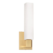 Livingston Bath Sconce in Aged Brass