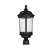 Dover LED Outdoor Post Lantern in Bronze