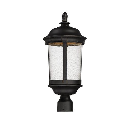 Dover LED Outdoor Post Lantern in Bronze