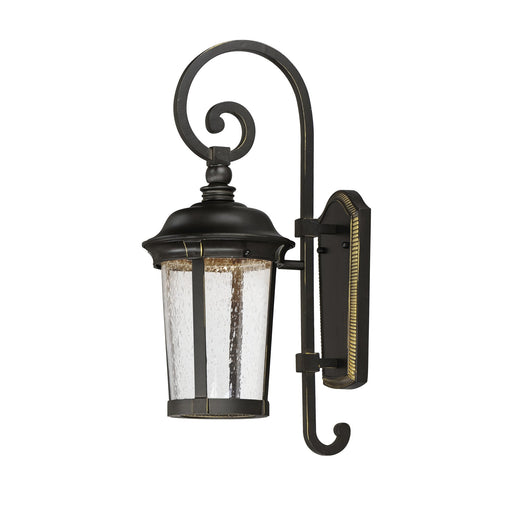 Dover 21" LED Outdoor Wall Lantern in Bronze