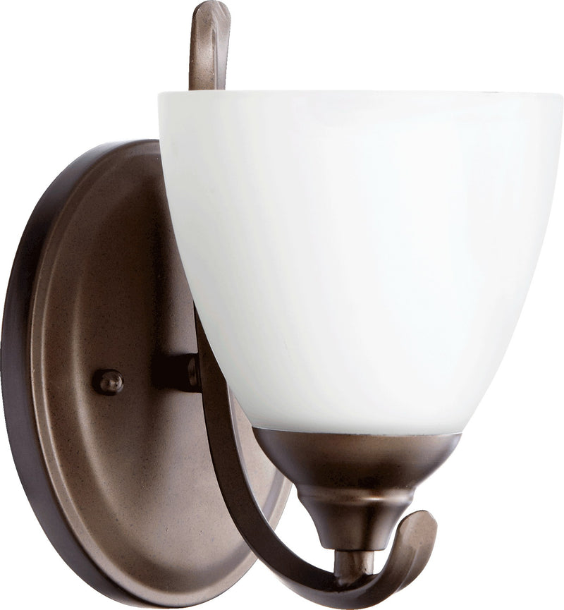 Powell 1 Light Wall Sconce in Oiled Bronze