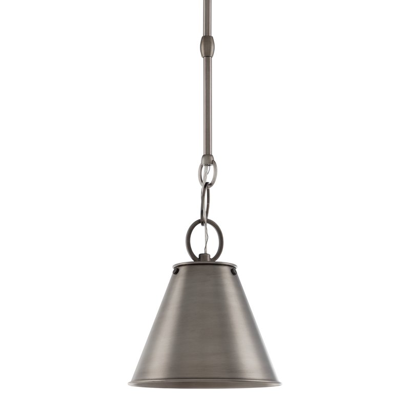 Altamont Mini Pendant in Historic Nickel