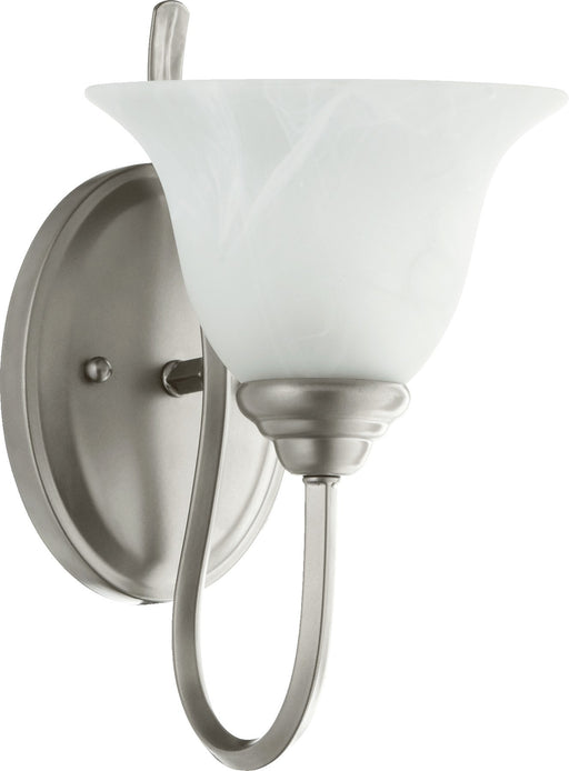 Spencer 1 Light Wall Sconce in Classic Nickel