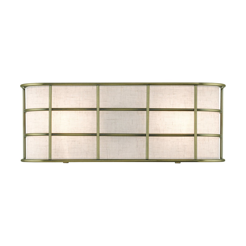 Blanchard 2-Light ADA Wall Sconce in Antique Brass