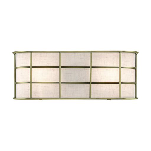 Blanchard 2-Light ADA Wall Sconce in Antique Brass