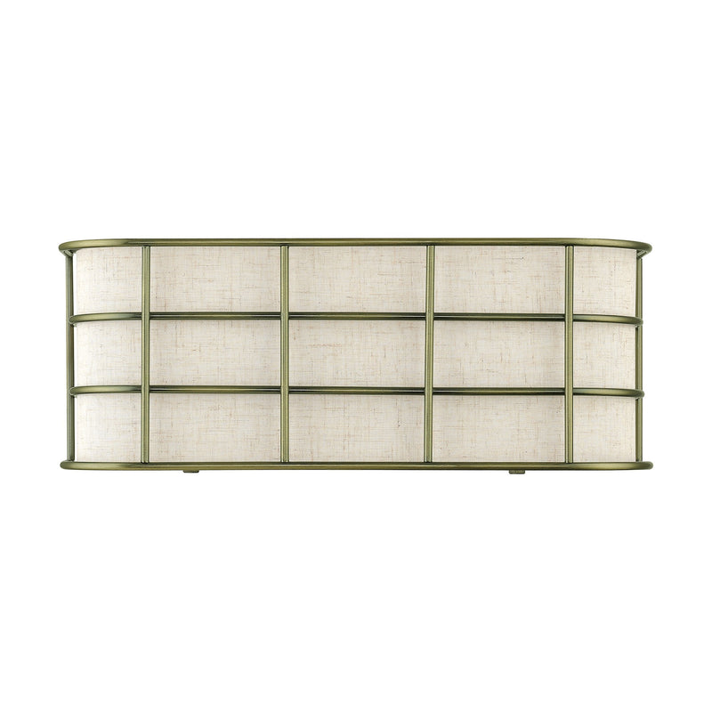 Blanchard 2-Light ADA Wall Sconce in Antique Brass