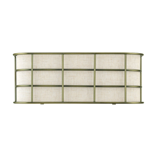 Blanchard 2-Light ADA Wall Sconce in Antique Brass
