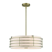Blanchard 4-Light Chandelier in Antique Brass