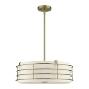 Blanchard 4-Light Chandelier in Antique Brass