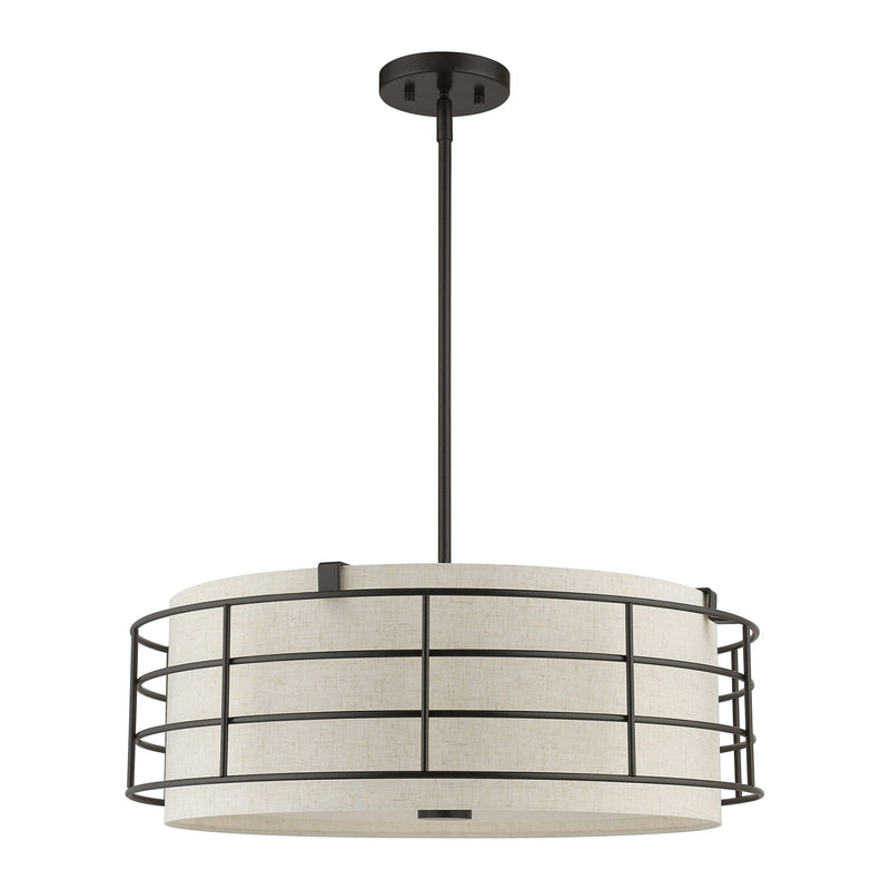 Blanchard 5-Light Chandelier in English Bronze