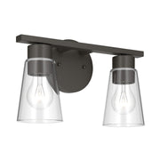 Stamos 2-Light Bath Vanity Light in Olde Bronze