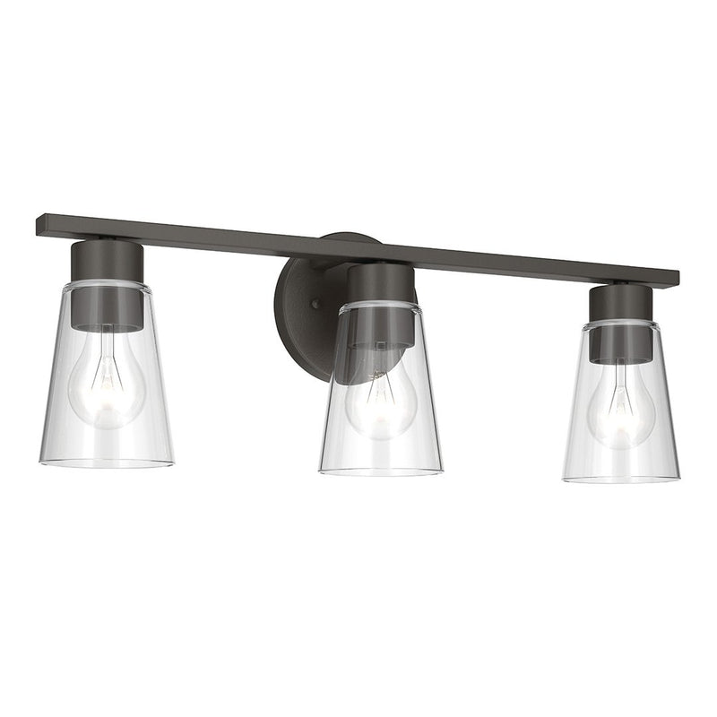 Stamos 3-Light Bath Vanity Light in Olde Bronze