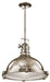 Hatteras Bay Pendant 1-Light in Polished Nickel