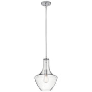 Everly 10.5" Pendant in Chrome