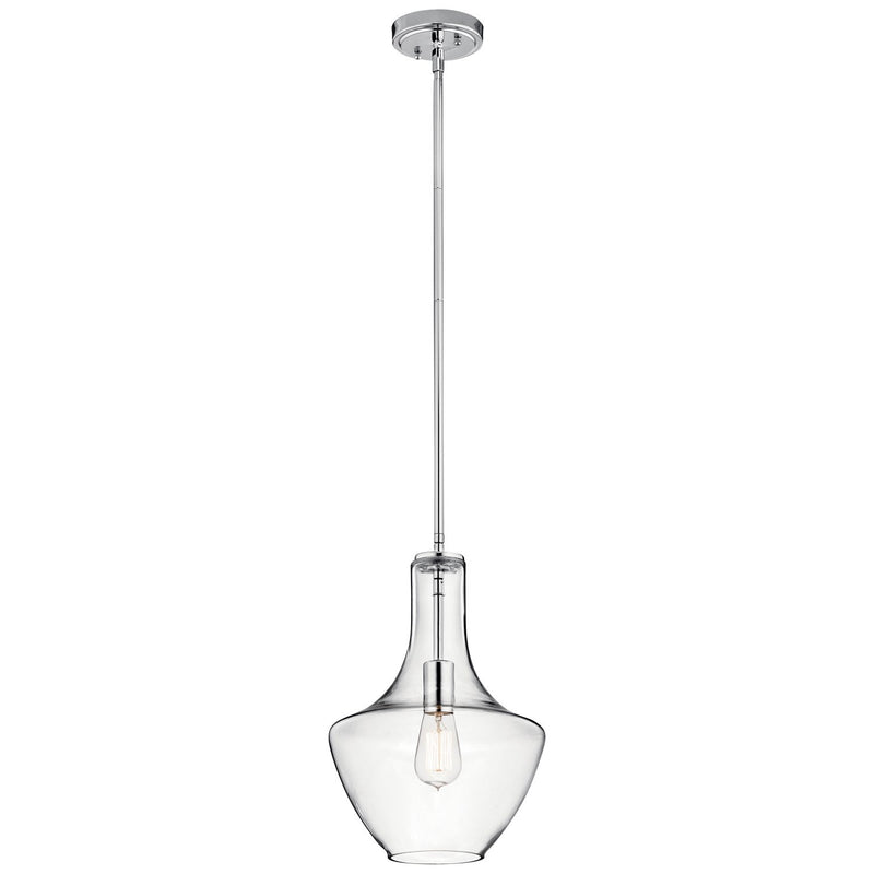 Everly 10.5" Pendant in Chrome