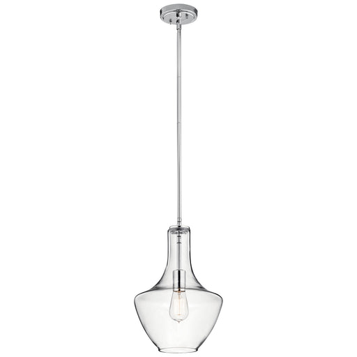 Everly 10.5" Pendant in Chrome