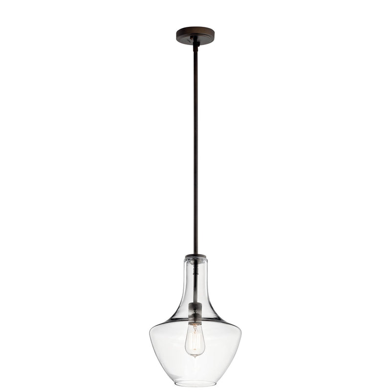 Everly 10.5" Pendant in Olde Bronze