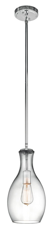 Everly 7" Mini Pendant in Chrome