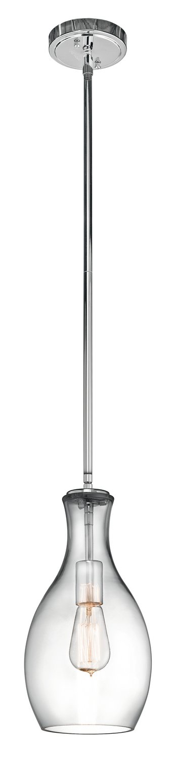 Everly 7" Mini Pendant in Chrome