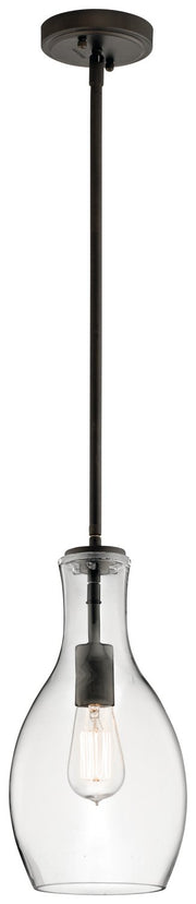 Everly 7" Mini Pendant in Olde Bronze