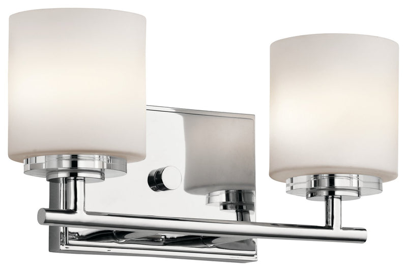 O'Hara 2-Light Bath Vanity Light in Chrome