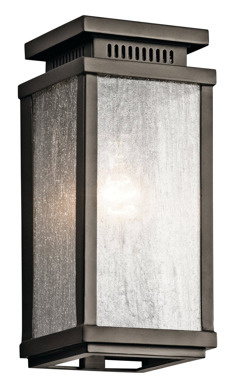 Manningham Outdoor Wall Lantern in Olde Bronze