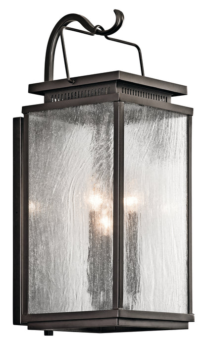 Manningham Outdoor Wall 3-Light in Olde Bronze