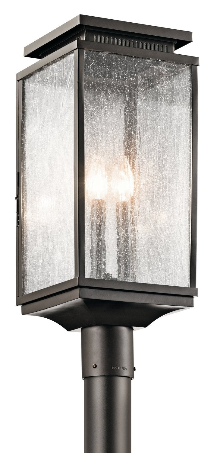 Manningham 3-Light Outdoor Post Light in Olde Bronze