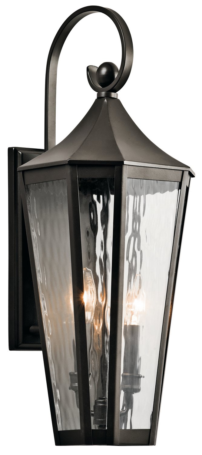 Rochdale 2-Light Outdoor Wall Lantern in Olde Bronze