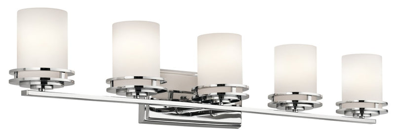 Hendrik 5-Light Bath Vanity Light in Chrome