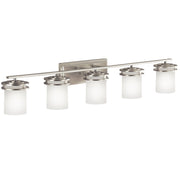 Hendrik 5-Light Bath Vanity Light in Brushed Nickel