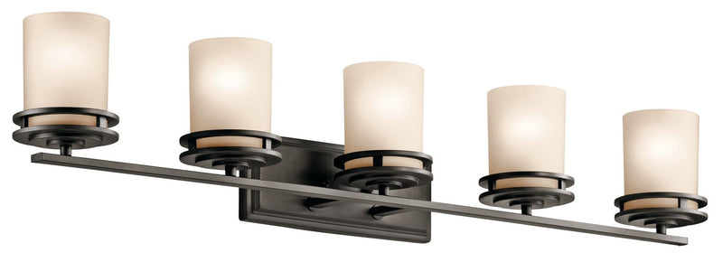Hendrik 5-Light Bath Vanity Light in Olde Bronze