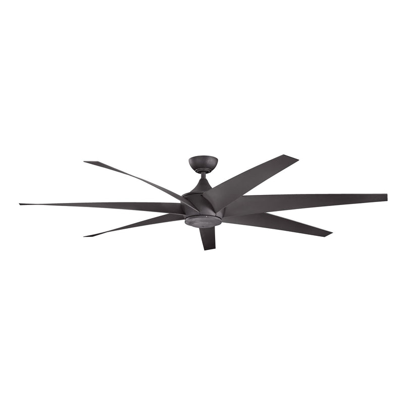 Lehr 80" Outdoor Ceiling Fan in Distressed Black