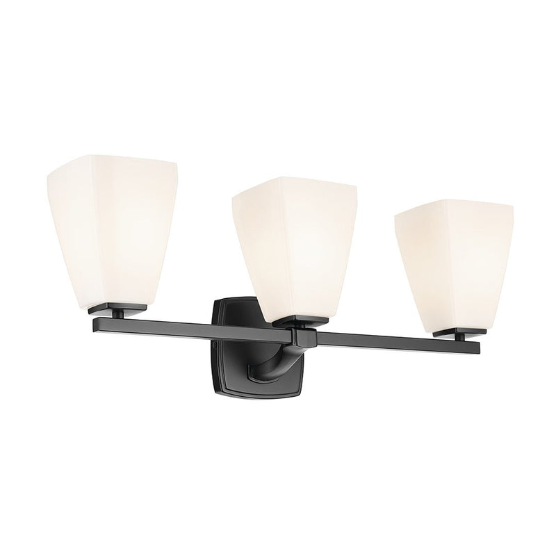 Marant 3-Light Bath Vanity Light in Black