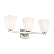 Marant 3-Light Bath Vanity Light in Brushed Nickel