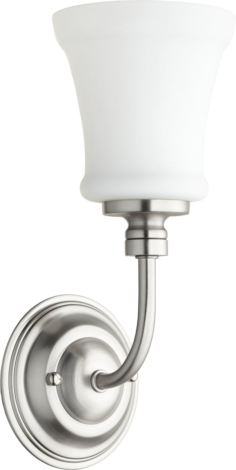 Rossington 12.5" Tall 1 Light Wall Sconce in Satin Nickel