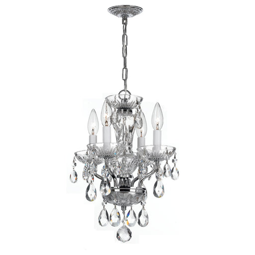 Welton 4 Light 11" Chandelier in Polished Chrome