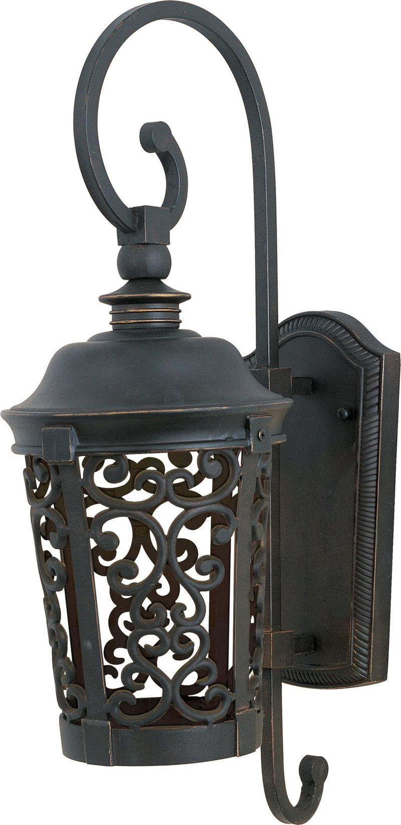 Whisper Dark Sky 22" LED Outdoor Wall Lantern in Bronze