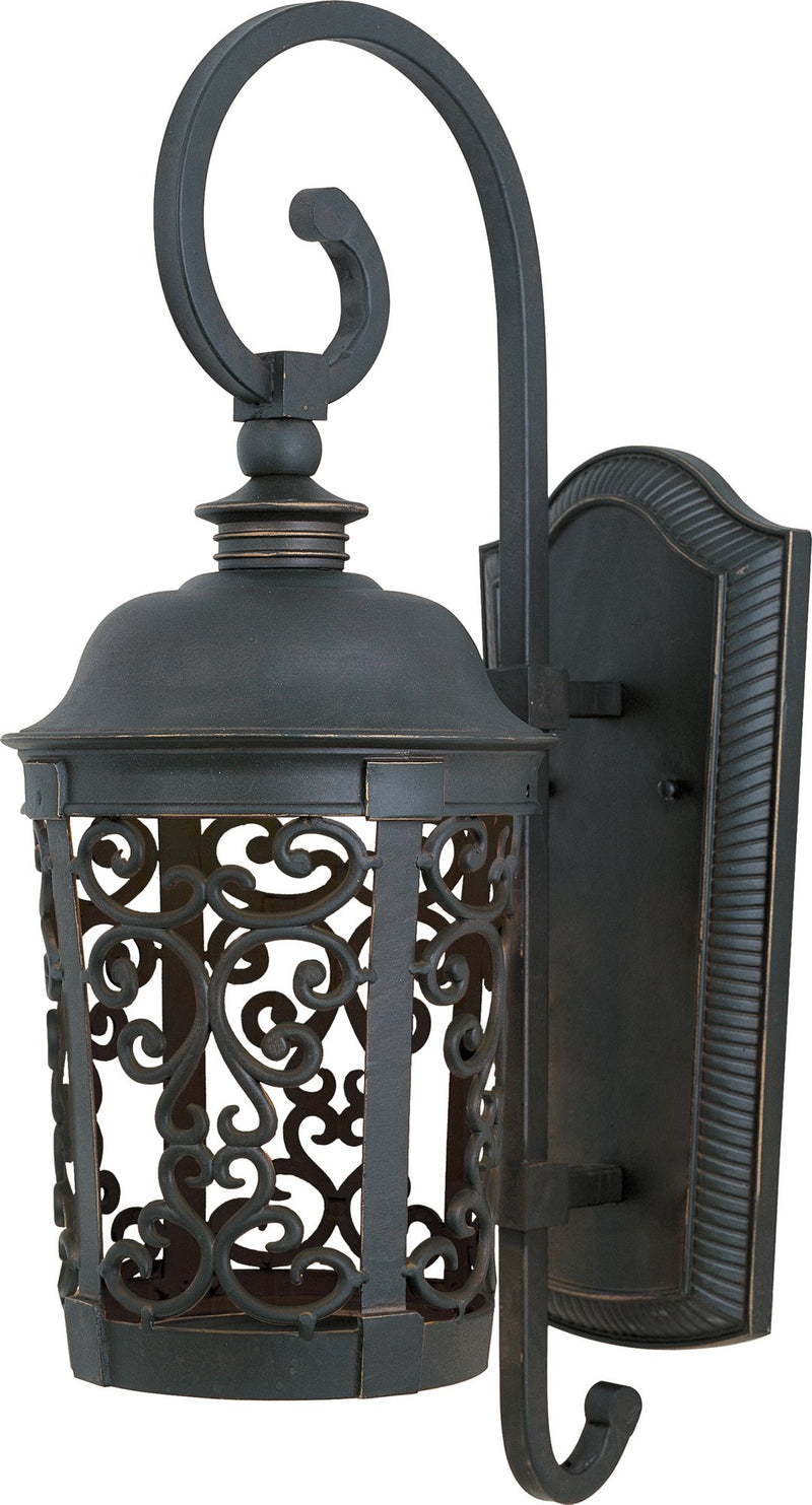 Whisper Dark Sky 25" LED Outdoor Wall Lantern in Bronze