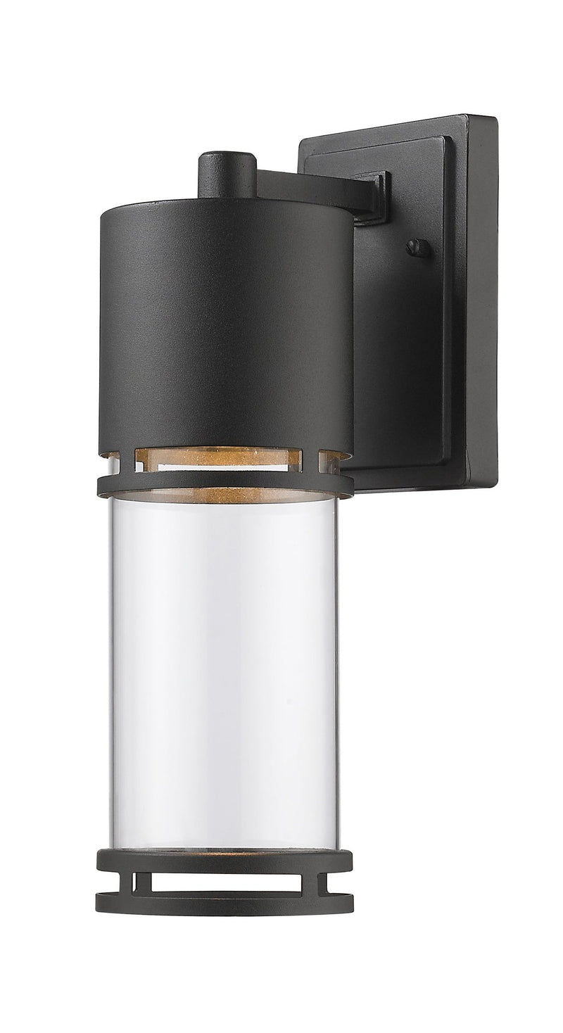 Luminata 1 Light 4.5" Outdoor Wall Light in Clear