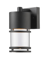 Luminata 1 Light 4.38" Outdoor Wall Light in Clear