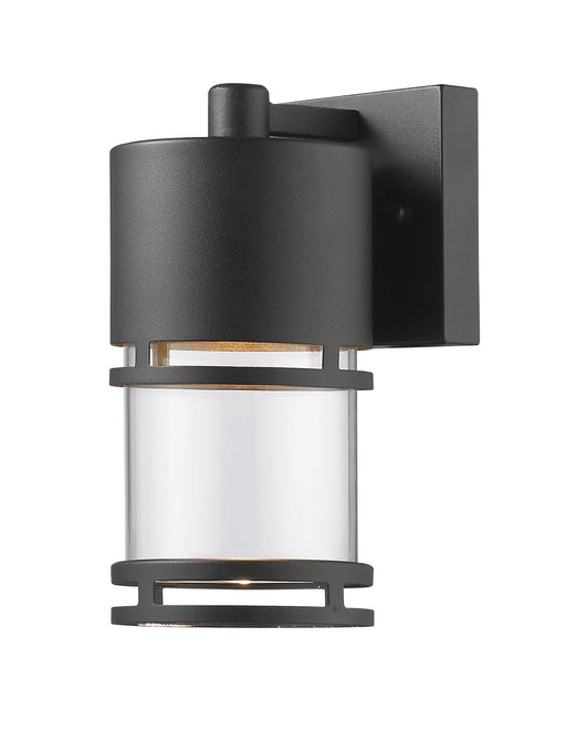 Luminata 1 Light 4.38" Outdoor Wall Light in Clear