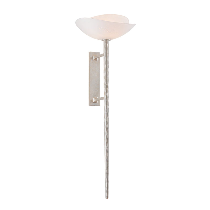 Coppa Wall Sconce in Warm Silver Leaf