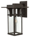 Manhattan Large Wall Mount Lantern in Oil Rubbed Bronze