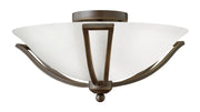 Bolla 2-Light Flush Mount in Olde Bronze